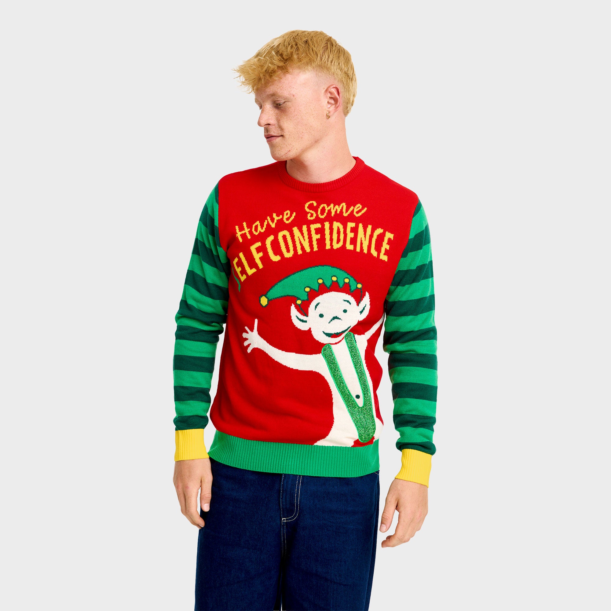 Elf Confidence julesweater - Herre